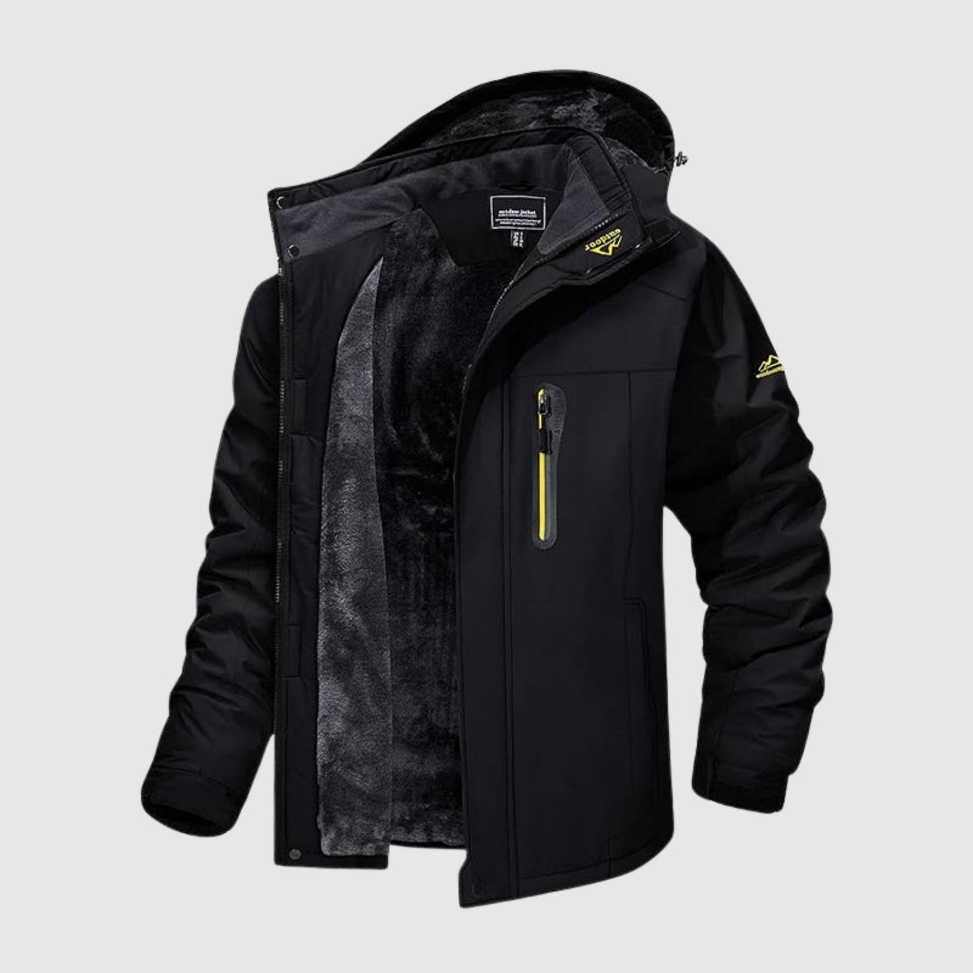 Libuše – Wodoodporna zimowa kurtka do natury z polarową podszewką