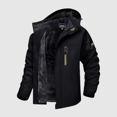 Libuše – Wodoodporna zimowa kurtka do natury z polarową podszewką