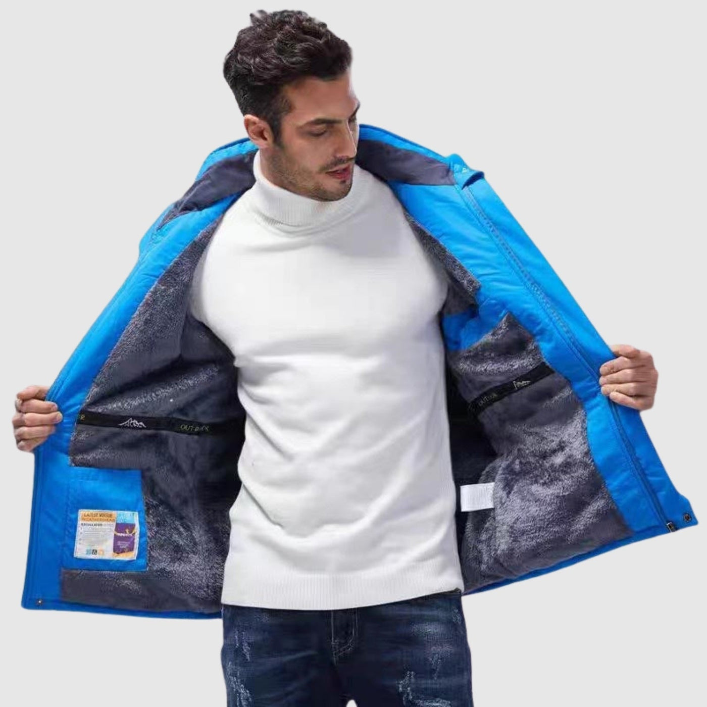 Libuše – Wodoodporna zimowa kurtka do natury z polarową podszewką