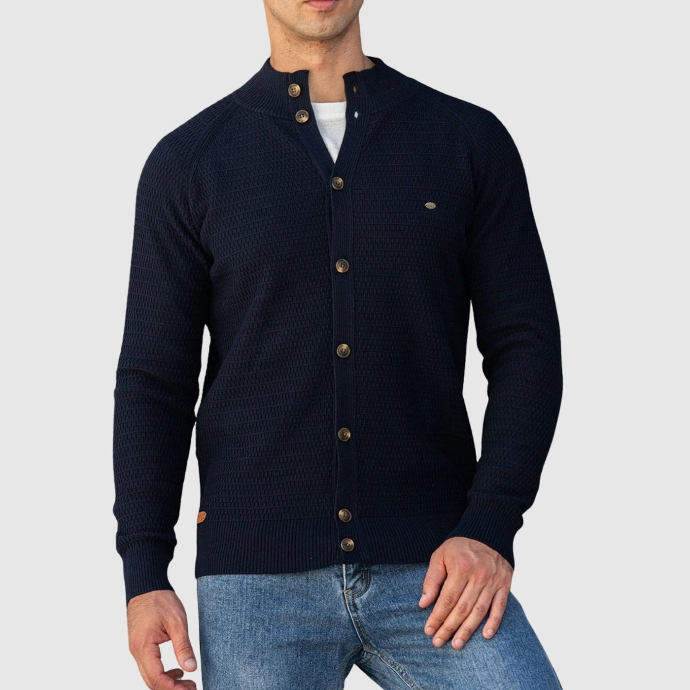 Libuše - Klasyczny bawełniany sweter