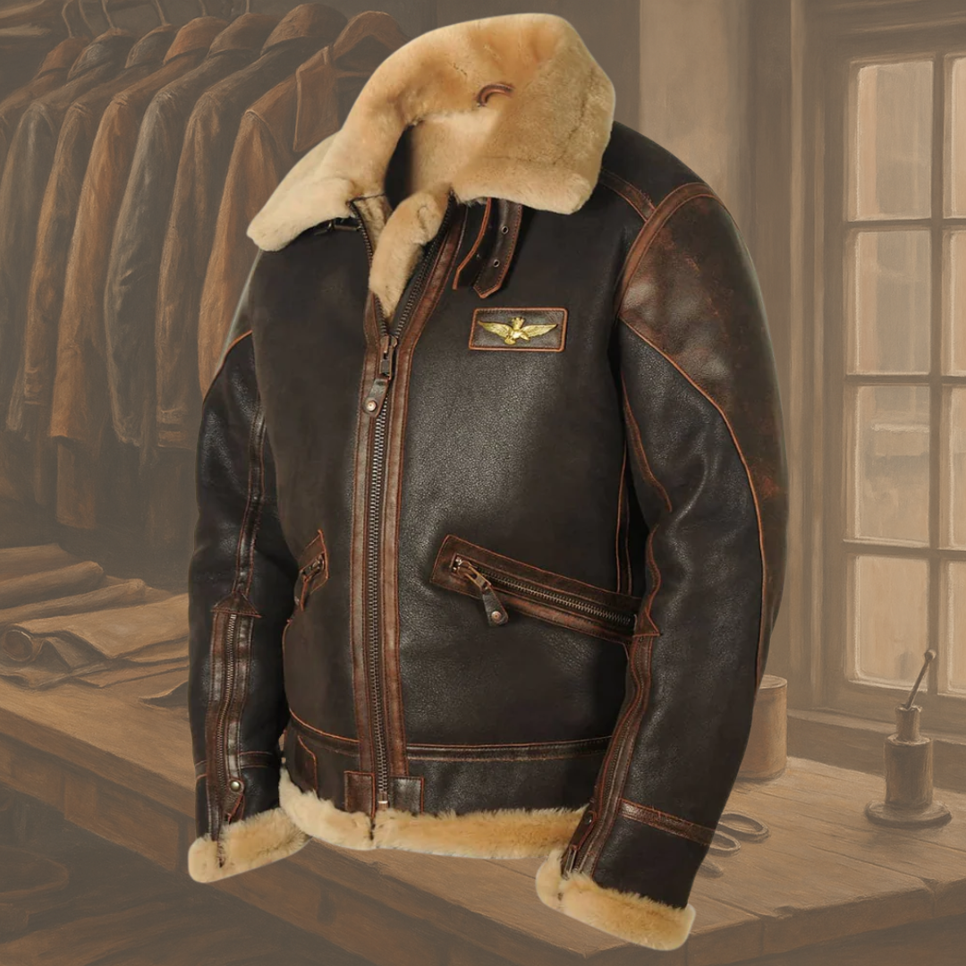 Kairos™ | Ciepła kurtka pilotka o ponadczasowej elegancji