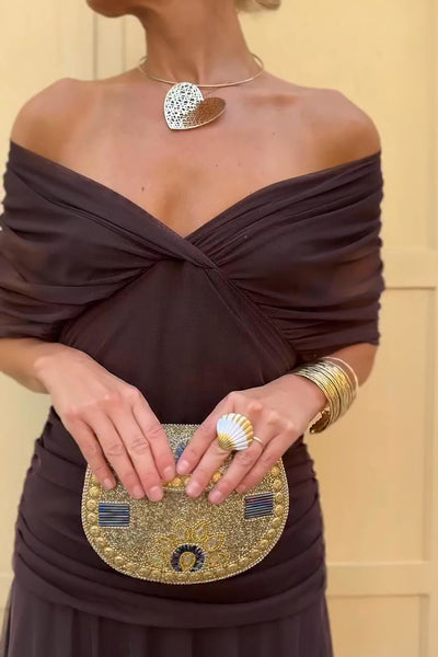 PRISCILLA | Sukienka Maxi z Tiulu