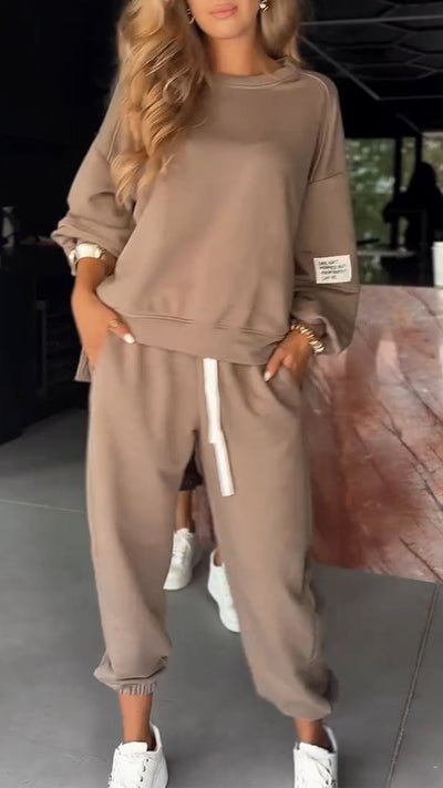 BESO | Luźny komplet dwuczęściowy