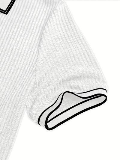 Savrani™ | Elegancki polo z krótkim rękawem