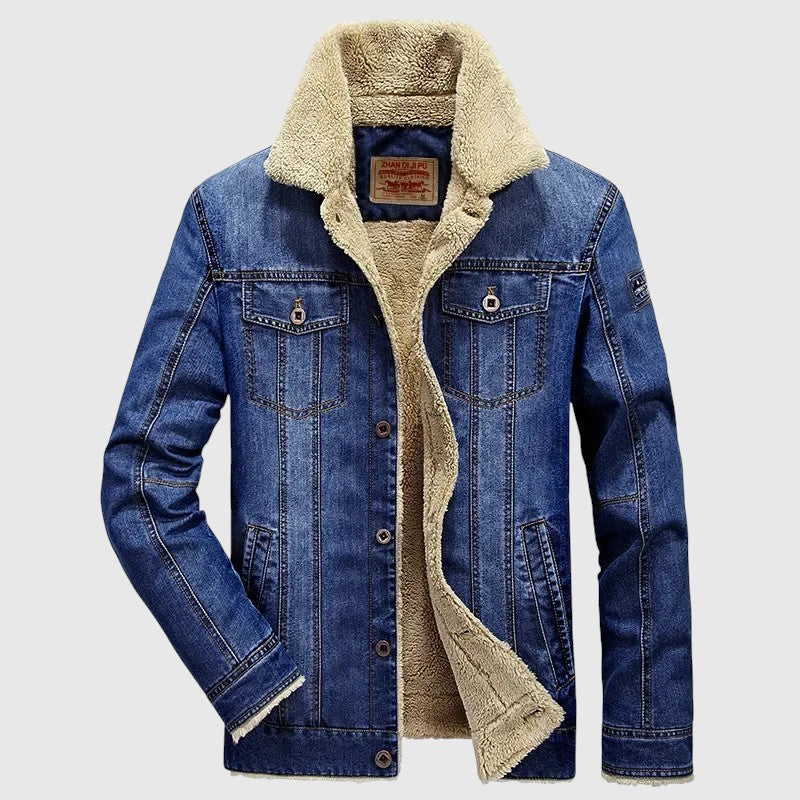 Bohumil - Dżinsowa kurtka z wewnętrzną podszewką