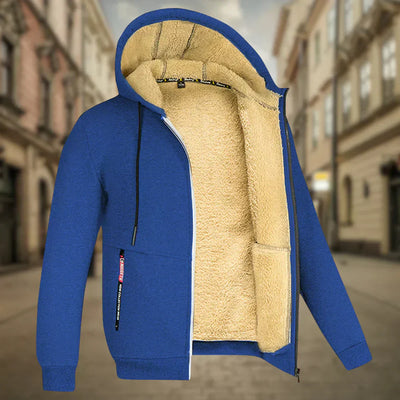Remy™ - Męska Bluza Fleece z Kapturem