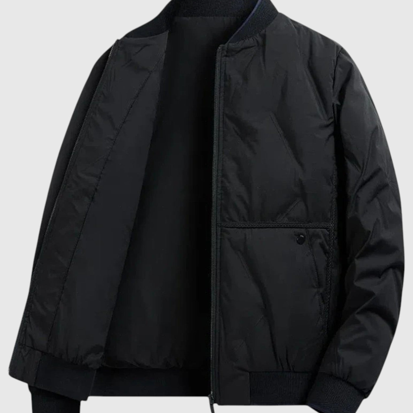 Lorenzo - Pikowana neutralna bomberka z miejskim akcentem