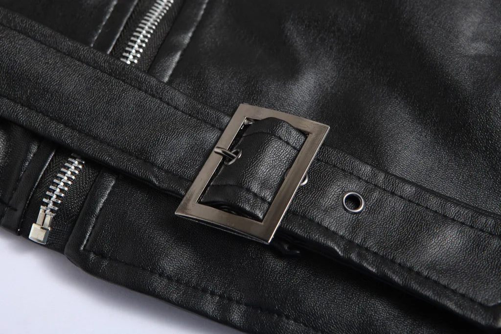 Tobias™ | Skórzana Kurtka Biker
