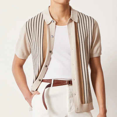 Savrani™ | Koszulka polo z guzikami