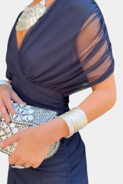 PRISCILLA | Sukienka Maxi z Tiulu