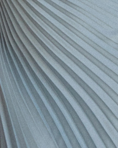 SYLVIANA | Sukienka midi z plisowaniem na jedno ramię