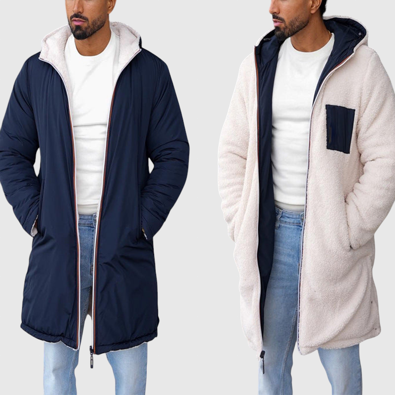 MARIO – Ciepły płaszcz dla mężczyzn