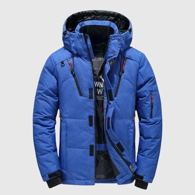 André – Pikowana kurtka z kapturem i technicznymi detalami