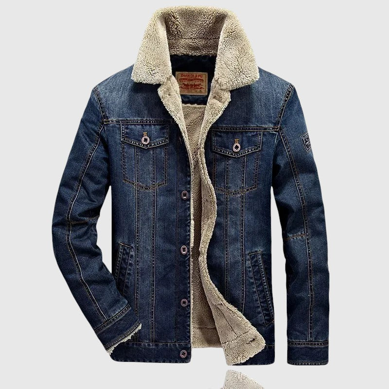 Bohumil - Dżinsowa kurtka z wewnętrzną podszewką