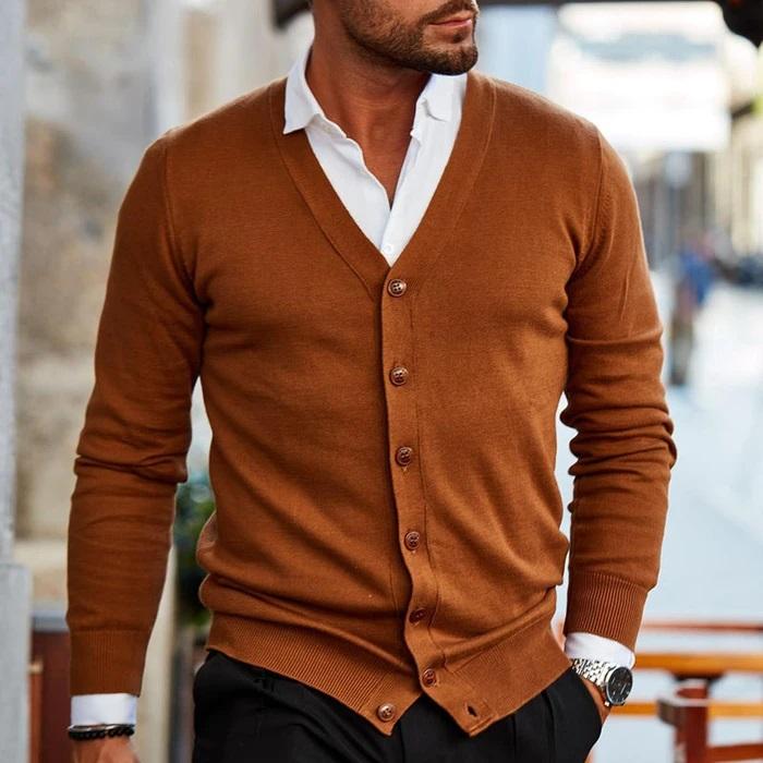 Nathan | Casual cardigan dla mężczyzn